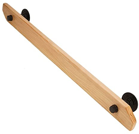 1ft-20ft Treppenhandlauf aus Holz, Treppengeländer für ältere Treppen, für Innen- und Außenkorridor-Dachböden, Holzfarbe (Size : 1m/3ft)