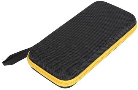 Grcfumo Tragetasche für Handheld-Konsole, tragbare Gaming-Player-Reise-Aufbewahrungstasche, Harte Retro-Tasche für Ladekabel