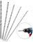 Domicubes 5 Count High-Speed Steel Drill Bits Set, 2/3/3.5/4/5mm, Wood, Plastic, Soft Metals