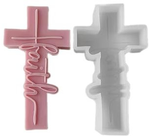 Silikonform mit 3D-Kreuzen, einzigartige Büste, Skulptur, Kunstharz, Gips, Ornament, handgefertigt