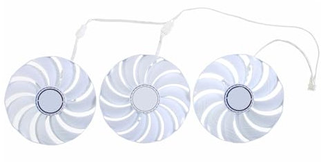 98MM CF1010H12S DC12V 0.35A Graphics Card Fan For ASRock Radeon RX 7900 XT Phantom Gaming White 20GB OC Fan 3PCS SET FAN