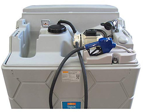 CEMO | CUBE-Tank für AUS 32 (AdBlue®) | Indoor Basic | ohne Klappdeckel | Höhe 1740 mm | Inhalt 1500 l.