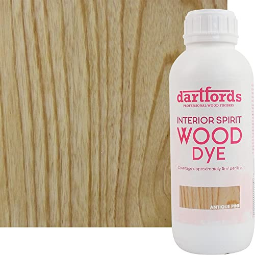 Antique Pine Interior Spirit Based Wood Dye 1 Litre Bottle