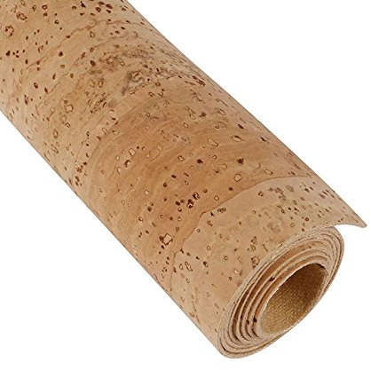 Kork, Korkstoff, Korkleder - natürlicher Rohstoff zum Nähen - viele Farben ca. 60 x 140 cm (Natur)