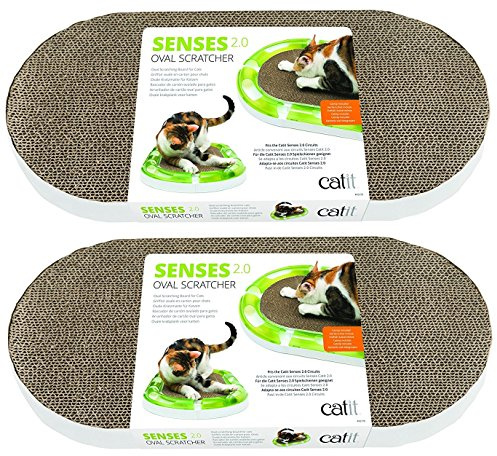 Hagen Catit Senses 2.0 Oval Scratcher (2 Pack)