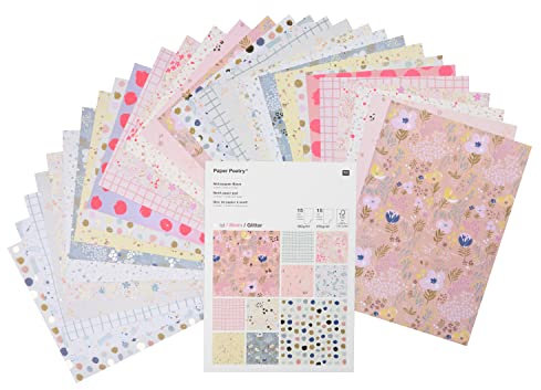 Rico Design Motivblock Crafted Nature 30 Blatt DIN A4 Hot Foil