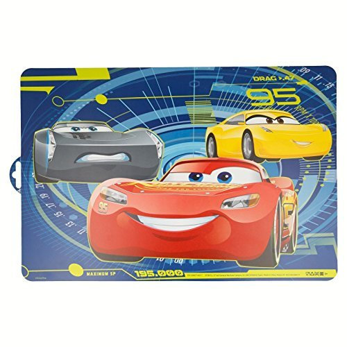 2460; Platzdeckchen Cars blau, Maße 43 x 29 cm, Produkt aus Kunststoff, BPA-frei