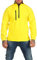 Mivaro Herren Fleecepullover mit Taschen und Reißverschluss, Größe:XXL, Farbe:Gelb