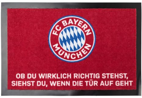FC Bayern München Fußmatte I Schmutzfangmatte I Fußabstreifer I Spruch I Fußball