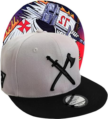 Capiche [89 VARIATIONEN] Special Series Snapback Cap - Kappe - One Size - Unisex - Herren - Damen - Knight Templar