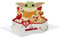 Hallmark Paper Wonder Star Wars Muttertag Pop Up Karte (Baby Yoda) zum Jahrestag, romantischer Geburtstag, Liebe, 4. Mai