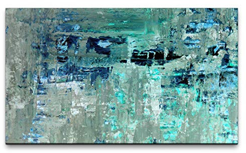 Paul Sinus Art Bilder XXL Abstrakte Kunst 120x70cm Wandbild auf Leinwand