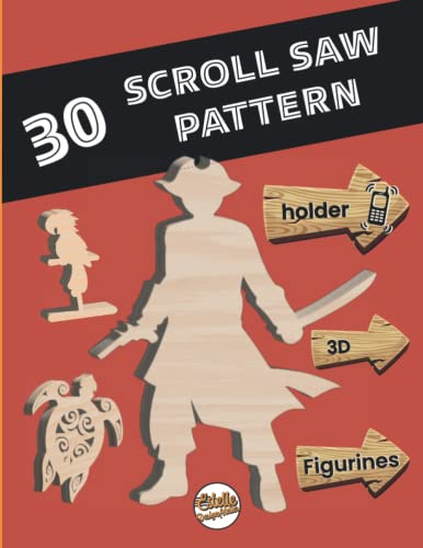 30 Scroll saw pattern, Telephone holders, 3D, Figurines: 3D scroll saw patterns