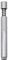 Portable Tabakpresse Federpfeife Metall Smoke One Hitter Rod (Silber)