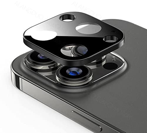 YSJJZRL 9H 3D Black Full Coverage Tempered Glass Camera Lens Protector Cover For iPhone 14 Pro Max/14/13/12/11 etc (For ip 11)