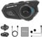 YANGZY Motorcycle Helmet Bluetooth Headset, Motorcycle Helmet Intercoms 2-Way 30M BT Headset Noise Reduction Headphone IP67 Waterproof Support Hands-Free Calls Auto-Answer(Button Microphone)