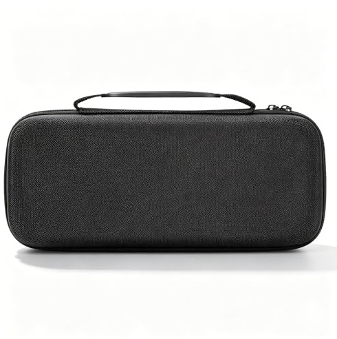 Étui de Transport pour Console de Jeu Steam Deck et Accessoires, Coque Rigide en Nylon EVA Antichoc étanche étui de Protection pour Accessoires Steam Deck, Grand Espace pour Le
