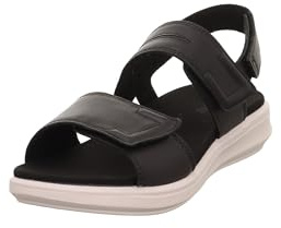 Absatzsandale Leder Ella beige