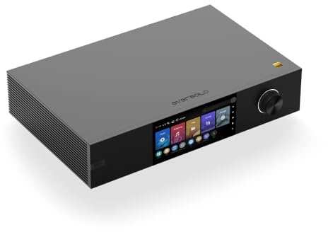 Eversolo DMP-A8 Music Streamer,DAP,DAC,Preamp,4GDDR4 +64GeMMC AK4191EQ+AK4499EX,ARC Input,IIS Output,UV Meters,spectrums,Parametric EQ,Pre AMP+10dB Analog gain,DSD512 PCM768kHz/32bit