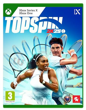 2K Games TopSpin 2K25 XBX/1 + Amazon Exclusive Sky Blue Wristband DLC