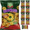 Mit Pufai Grocery, Mikrowellen Popcorn salzig 90 Gramm x 8er + Funny-frisch Donuts Erdnuss Karamell Style süß & salzig Chips Cracker 110 gramm