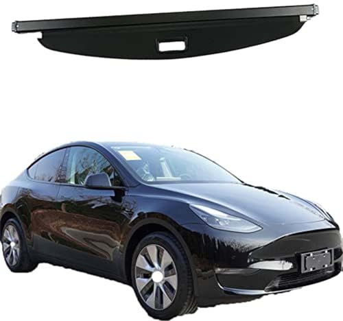 NFDJYDZRMB Auto-Koffer Trennwand, für Tesla Model Y 2020 2021 2022 2023 Ausziehbare Kofferraum Trennwand