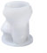 Feegow Silikon-Kerzenform, 3D-Besen-Schneemann-Form, Silikon zum Basteln von lustigen Urlaubskerzen in einem einzigartigen Schneemann-Design