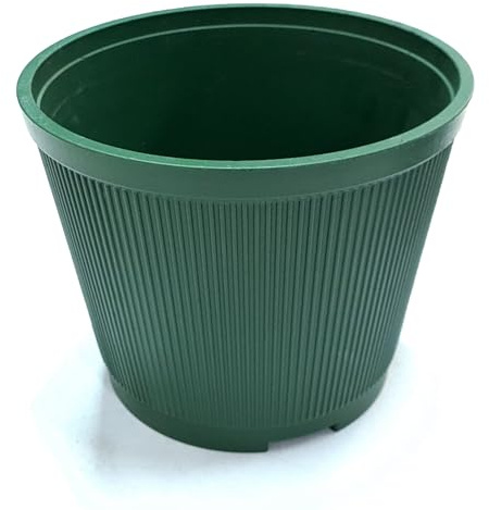 IMJ-Global Base Supporto Piedistallo Vaso per Albero di Natale | Ø31x25cm | capacità 10 Litri | Colore Verde | per Interni Esterni