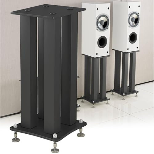 Support D'enceinte Sur Pied, Supports D'enceintes Universels À Vibrations Réduites, Supports D'enceintes Robustes Une Paire, Pour Home Cinéma, Studio, Scène,30cm