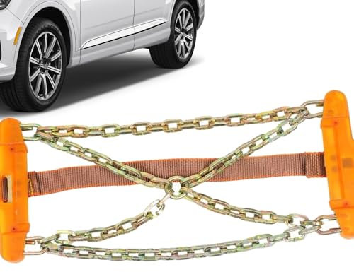 Reifenketten für LKWs, Schneeketten für Autoreifen | Rasenmäher-Radketten aus Stahl | Stahl-Leicht-LKW-Autorad-Eisketten, enge Verbindungsstruktur