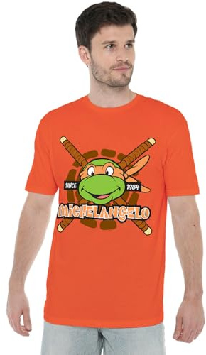 TEENAGE MUTANT NINJA Unisex TMNT Michelangelo Since 1984 Unisex T Shirt T-Shirt