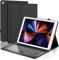 IVEOPPE Funda con Teclado para iPad Pro 12.9 2015/2017 Generación, Funda Teclado Retroiluminado Español Bluetooth Desmontable para iPad Pro 12.9 2 Gen 2017/Pro 1Gen 12.9 2015, Negro