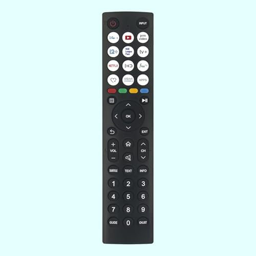 Replacement Remote Control EN2AD36H, fit for Hisense QLED Smart TV 32A5NQTUK 40A5NQTUK