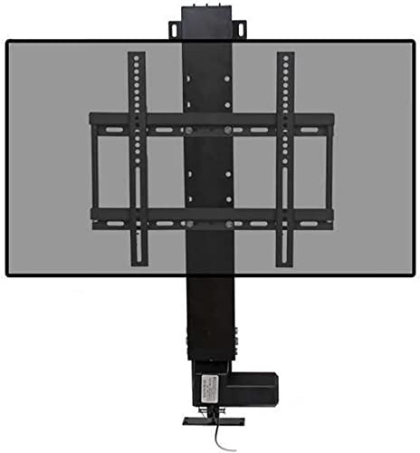 WOTZOV Universal TV Stand Multifunction TV Wall Mount Motorized TV Mount, Lift Stroke 60cm/23.6inch Electric TV Lift With Wireless RF Remote And Wired Remote, For 26-57 Inch TV