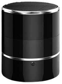 Cámara espía oculta WiFi Altavoz Bluetooth con lente giratoria de 180° - Cámara inalámbrica de niñera 1080P HD, detección de movimiento, aplicación de transmisión en vivo para vigilancia de oficina en