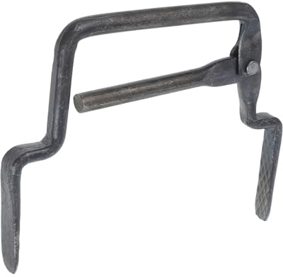 WOONEKY Pinza Per Mattoni Regolabile Manico in Metallo, Attrezzo Per Sollevamento Blocchi Da Muratura, Morsetto Ergonomico Per Trasporto Mattoni, Strumenti Per Edilizia, Uso Professionale