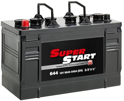Super Start 644 12V 96Ah 640A Heavy Duty Commercial & Agricultural Vehicle Battery