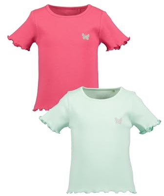 Blue Seven 2er Pack Mädchen T-Shirts unifarben
