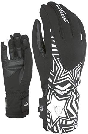 Level Alpine W Damen Handschuhe, Damen, 3344WG, Ninja Black, 8,5 - ML
