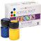 Decola Matt Acrylic Paint Sets | 6 x 20 ml bottles for Canvas Painting | Water Based Acrylic-Paint Outdoor for Adults Waterproof | Made by Nevskaya Palitra