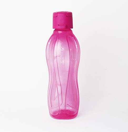Tupperware® EcoEasy EcoEasy - Botella de agua (500 ml), color rosa y rojo