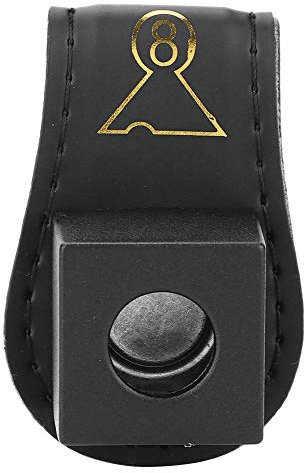 VGEBY Billard Kreidehalter, Langlebige PU Leder Billard Queue Kreidehalter Snooker Chalk Bag für Billard Tasche Zubehör