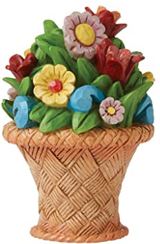 Enesco Jim Shore Heartwood Creek Miniatur Blumenstrauß Figur Mini 6008792