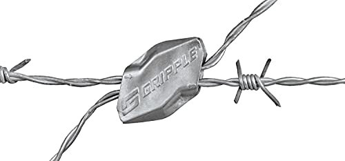 Gripple Lot de 20 fils barbelés MS 2 x 2 mm ou 2 x 2,5 mm