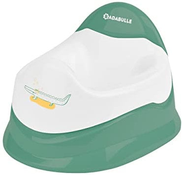 Badabulle Pot d'apprentissage avec cuvette ergonomique amovible, Facile à nettoyer, 4 pieds antidérapants