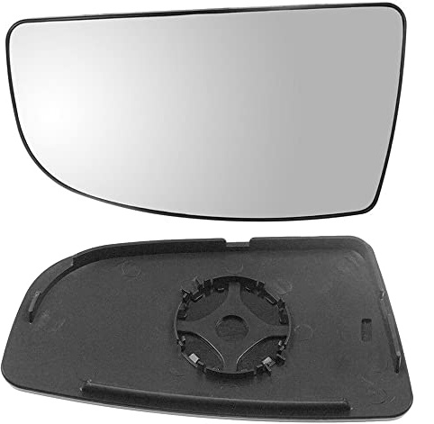 KYYET Lower Wing Mirror Glass Transit MK8 2014-2020 With Backing Plate Left Side