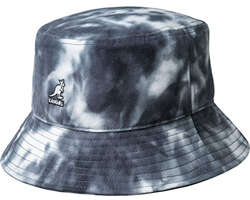 Kangol Tie Dye Bucket Cloth Hat by Women/Men - Sun Summer Fishing Spring-Summer - XL (60-61 cm) Grey