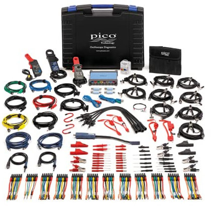 Pico Technology PicoScope 4823 Automotive Oscilloscope 8 channel USB Digital Diagnostic PC Scope 8 Channel Kit with software, probes and adapters
