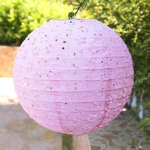 1 stücke China Bunte Runde Hohle Papierlaterne Home Geburtstagsfeier Hochzeit Veranstaltungen Dekoration DIY Lampion Laterne