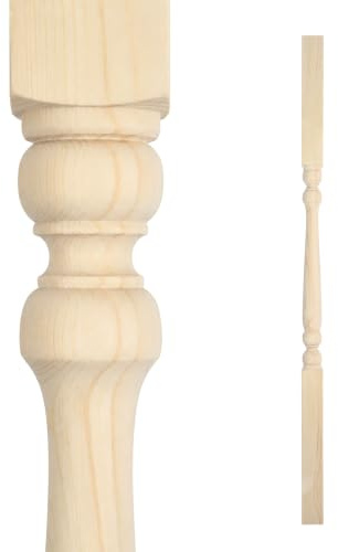 Colonial Stair Spindle 41mm Pine 900mm Single Turned Stair Baluster